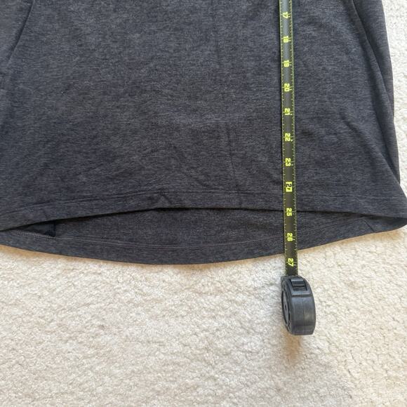 Lululemon Run Quarter Zip Pullover XS Heathered Gray Reflective Running Athletic - Picture 10 of 10